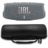 JBL Charge 5 Portable Waterproof Speaker with Powerbank - Grey